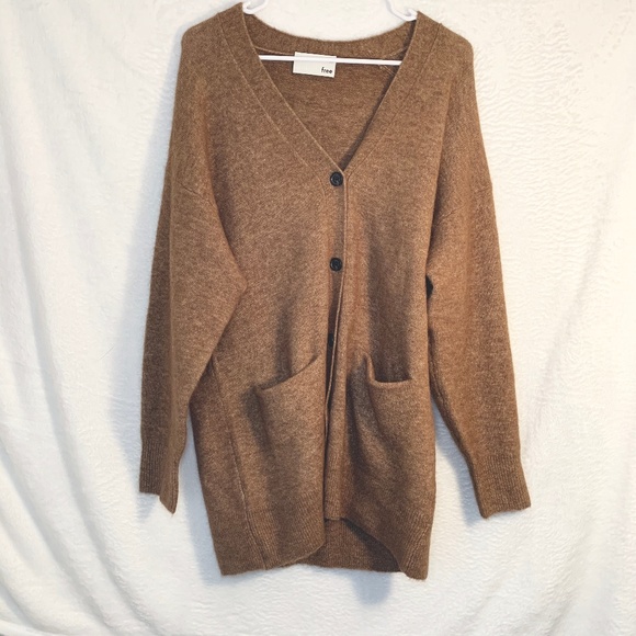 Wilfred Sweaters - WILFRED FREE | Long Button Front Knit Cardigan Sm
